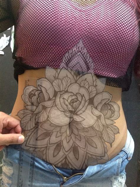 stomach tattoos for females|full chest stomach tattoos.